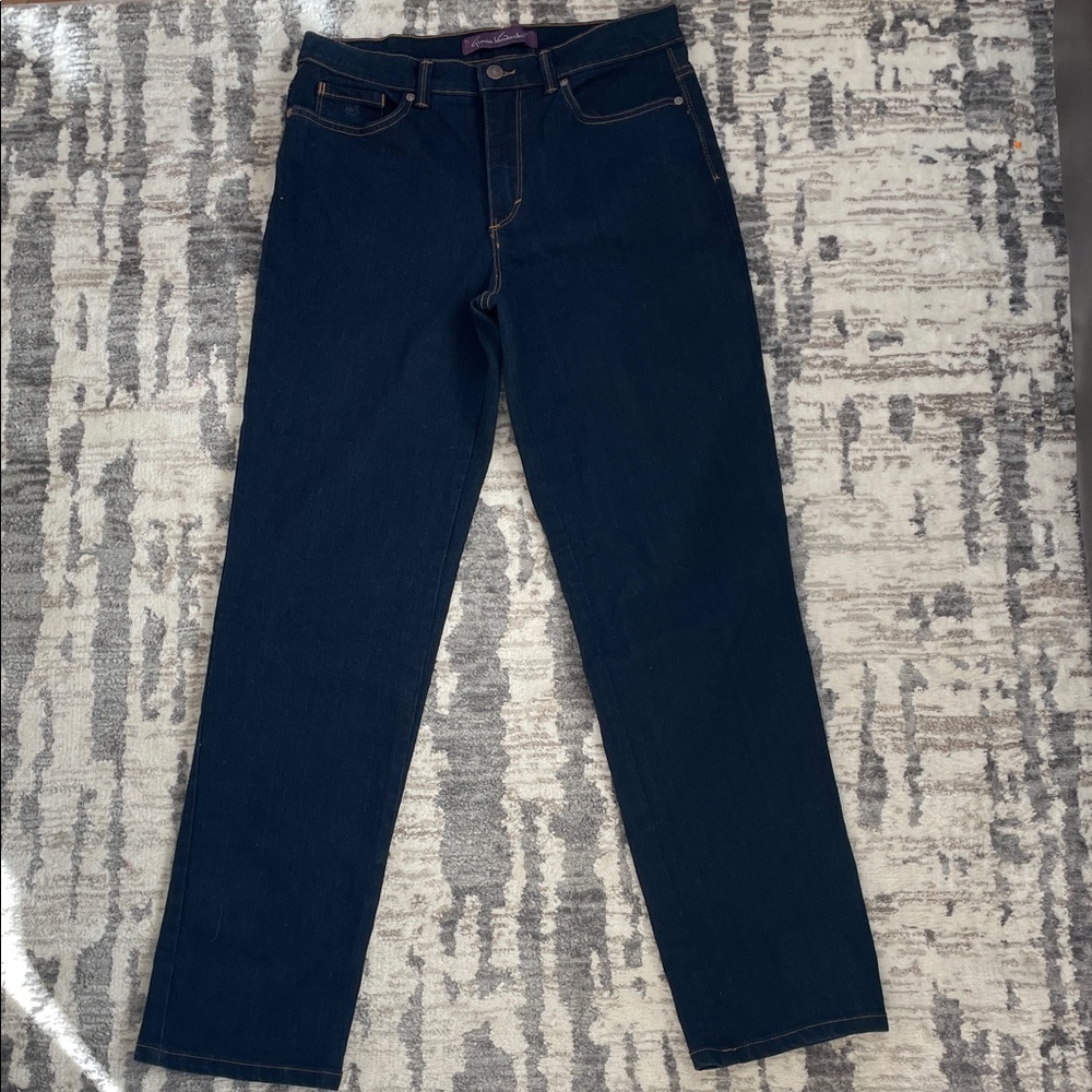 Gloria Vanderbilt Dark Blue Denim Jeans NWOT